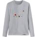 tsaChick Women's Oversized Sunflower Sweatshirt Clearance - Gray S - Buy Online on GoSupps.com