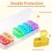 7 Days AM PM Pill Organizer - BPA-Free 2 Times a Day Large Weekly Pills Case for Vitamins and Medicine - Buy Online on GoSupps.com