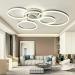 Buy LED Dimmable Ceiling Lamp | 85W Round Spotlight Chandelier for Living Room Bedroom & Office - Stylish Aluminum Design - Buy Online on GoSupps.com