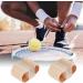 Silicone Toe Extensor Hallux Valgus Correction - 2 Pack Gel Large Toe Spacers | Double-Hole Orthosis for Bunions & Overlapping Toes - Unisex - Buy Online on GoSupps.com