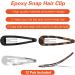 Snap Hair Clips for Women 12 Pieces Metal Snap Hair Clips Vintage Flat Hair Clips Metal Oval Tortoise Hair Clips Large Hair Snap Clips Non-slip Hair Styling Clips for Women Girls Thick Fine Thin Hair - Buy Online on GoSupps.com