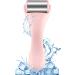 Ice Roller For Face & Eye Puffiness Relief Skin Care Ice Roller Relief Pain Stainless Steel Cold Facial Roller Face Massager (Pink) - Buy Online on GoSupps.com
