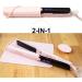 ANGENIL Pro Titanium Flat Iron Hair Straightener - Fast Heating Dual Voltage Straightening/Curling Iron - Negative Ion Technology - Round Pink Design - Includes Heat Resistant Silicone Mat - Buy Online on GoSupps.com