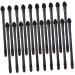 Hemoton 20pcs Double Eye Shadow Makeup Kit Eyeshadow Makeup Brush Women s Suits Make up Plastic Miss Set Mix