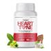 Cureayu Heart Tone Capsules | Natural Heart Health Supplement | Supports Healthy Cholesterol & Triglycerides Levels | with Arjuna Pushkarmool + 8 Other Herbs | 90 Capsules (1) (1)