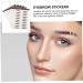 Didiseaon 18 Pcs Eyebrow Stickers Eyebrow 4d Peel off Eyebrows Hair Makeup Brow Sticker Cosmetic Artificial 3d mediumx3pcs Brownx3pcs - Buy Online on GoSupps.com