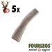 Fourles Natural Kausnack for Dogs - 100% Deer Antler Chews Dental Care Minerals - Size L (5 Pack) - Premium Chewing Treats - Buy Online on GoSupps.com