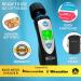 iProven Digital Thermometer with Fever Indicator - Temporal and Ear Measurements Accurate and Fast Reading For Adults and Kids - DMT-489 Black - Buy Online on GoSupps.com
