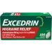 Excedrin Migraine Relief Caplets to Alleviate Migraine Symptoms - 100 Count
