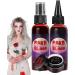  Generisch Halloween Artificial Blood | Realistic Artificial Blood Spray 160ml Zombie Blood Makeup Special Effect Stage Blood Paint Washable for Clothes Zombie Bride Vampire - Buy Online on GoSupps.com