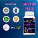 Biotin Plus Tablets Prevent Hair Loss and Promotes Healthy Hair Growth | Glowing Skin and Longer Nails with Multivitamins & Sesbania Extract (60 Tablets Each) for Men and Women - Buy Online on GoSupps.com