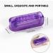 Buy Adjustable Multiple Pill Cutter | Detachable 6-Grid Pill Splitter for Small Tablets - Stainless Steel Blade & Silica Gel Sheet (Purple) - Fast International Shipping - Buy Online on GoSupps.com