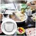 Milisten 1pc 304 Stainless Steel Saucer Painting Color Holder Salad Dressing Cruet Kitchenware Rack Stainless Steel Divided Plate Round Condiments Ramekins Soy Sauce Snack Dog Dessert Plate 11x8.5x1.5CM - Buy Online on GoSupps.com