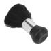 Qukaim Neck Dust Brush Hair Cutting Neck Dust Brush Ergonomic Black Face Neck Hair Dust Cleaning Brush for Home Salon