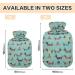 ZZXXB Winter Dachshund Heat Bottle - Fleece Cover 2L PVC Warming Bag for Pain Relief & Therapy - Buy Online on GoSupps.com