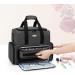 Shop Bafaso Nail Polish Storage Bag | Organizer for 80 Bottles | Black Cosmetic Bag for Nail Dryer & Accessories | International Shipping Available - Buy Online on GoSupps.com