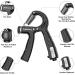 Vinmooog Adjustable Hand Trainer | Forearm Gripper Fitness Equipment 5-60 KG with Counting Function for Home Gym - Buy Online on GoSupps.com