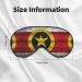 Buy Maryland Flag Sleep Mask - Adjustable Breathable Fashionable Eye Mask for Ultimate Comfort | International Shipping Available - Buy Online on GoSupps.com