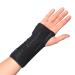 Ultimate Lacing Wrist Brace Orthosis for Carpal Tunnel Relief - Adjustable Support Brace for Men & Women - Medium Left Black - Buy Online on GoSupps.com