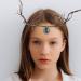 Beavorty Hair Accessory Fairy Antler Crown Elf Flower Headpiece Leaf Tiara Circlet Forest Headband Tree Branches Headdress for Renaissance Halloween Cosplay Festival Accessory - Buy Online on GoSupps.com