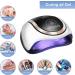 GOYAESQUE 180W UV LED Nail Lamp for Fast Drying Gel Polish - Professional Curing Lamp with 4 Timer Smart Sensor and LCD Display - Buy Online on GoSupps.com