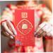ABOOFAN 2pcs Red Envelope Chinese Hongbao Year of The Rabbit Hong Bao Greeting Envelopes Lunar New Year Hong Bao 2023 Red Packet Spring Festival Gift Bag Zodiac Bag Gold Foil Money As Shown 17X9X0.2CM - Buy Online on GoSupps.com
