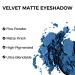 Erinde Dark Blue Eyeshadow Palette - Waterproof High Pigmented Nude & Marine Blue Matte Shades | Long-Lasting Eye Makeup - Buy Online on GoSupps.com