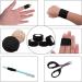 BQTQ 40 Rolls Cohesive Bandage Self Adherent Wrap Tape | 1 Inch x 5 Yards Stretch Bandage Wrap | Ideal for Ankle Sprains, Swelling | Black | Pack of 40 - Buy Online on GoSupps.com