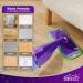 2-Pack Reusable Microfiber Mop Pads for Swiffer Wetjet - 12-inch Refills for Wet & Dry Cleaning - Buy Online on GoSupps.com