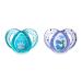 Tommee Tippee Closer to Nature Everyday Baby Pacifier for Boy 6-18 Months BPA-Free (Designs May Vary) Blue 2 Count