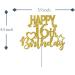 Tenhaisi Glitter Golden Happy 16th Birthday Cake Topper Sweet Sixteen Cake Topper - Kids 16th Birthday Party Decoration Age 16 Sign Cheers to 16 Years Birthday/Wedding Anniversary Party Supplies - Buy Online on GoSupps.com