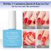 Gel Nail Polish Remover Set - Fast & Gentle Polish Removal with 2 Cuticle Pushers & Nail File - No Foil or Clips Needed - Buy Online on GoSupps.com