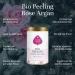 Organic Rose & Argan Body Peeling by Eliah Sahil | Natural Vegan Zero Waste | 100g Himalaya Salt Exfoliant - Buy Online on GoSupps.com