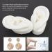 ibasenice Silicone Ear Model: Soft Silicone Artificial Ear Model for Jewelry Earrings Display 1 Pair White - Buy Online on GoSupps.com