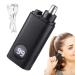 Besreey Nose Trimmer For Men - Rechargeable Ear Hair Trimmer For Men | Mens Grooming Tool IPX7 Waterproof Ear Hair Removal For Nose Ears Men Women Black