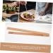 MAGICLULU Cheese Tongs Pickle Tongs Barbeque Tongs Salad Tongs Wooden Kitchen Tongs Food Tongs BBQ Tongs Beech - Buy Online on GoSupps.com
