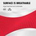 Orthotic Shoe Insoles for Arch Support - Relieve Plantar Fasciitis & Foot Pain | Mens 10-10.5 Womens 12-12.5 - Red - Buy Online on GoSupps.com