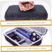 Minkissy 4-Piece Hard Razor Storage Bag | Shockproof Shaving Container for Hair Clippers & Scissors | Perfect Gift for Father's Birthday - Buy Online on GoSupps.com