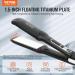 VEVOR Hair Straightener - 1.5" Titanium Flat Iron LCD Display 25 Temp Levels (210 F-450 F) Dual Voltage for Salon Home & Travel - Negative Ion Technology - Buy Online on GoSupps.com