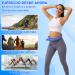 Adjustable Smart Weighted Hoop for Adults - Quiet Waist Fitness Exercise for Weight Loss - Blue - Buy Online on GoSupps.com