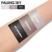 FOCALLURE 3 Pcs Eyeshadow Sticks Set - Shimmer & Matte Crayons with Blending Sponge Brush - Buy Online on GoSupps.com