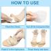 Skyfoot Metatarsal Foot Pads - 3 Pairs of Comfortable Anti-Slip Ball of Foot Cushions and Shoe Inserts for Ultimate Relief - Buy Online on GoSupps.com