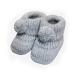 Royal Icon Newborn Baby Booties 0-3 Months Baby Boys Girls Pom Pom Booties Adorable Warm Soft Stylish Bootees Ideal for Indoor and Outdoor Use RI408 3 Months Grey Ri377