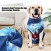 Buy Lianzimau Dogebody for Male Dogs Post-Surgery | Wound Protective Suit & Pet Shirt - XXLarge Tie-Dye Blue - Buy Online on GoSupps.com