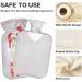 Shop Dog & Cat Christmas Hat Hot Water Bottle - 2L Fleece Cover for Hot & Cold Compresses | International Shipping - Buy Online on GoSupps.com