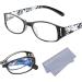 Joxigo 4 St ck Frauen Lesegl ser Anti-Blaulicht Faltbare kompakte Brillen mit Etui f r 55-59 Jahre - Buy Online on GoSupps.com