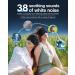 Bluetooth Sleep Headphones & White Noise Mask | 3D Eye Mask | 38 Soothing Sounds | 16hrs Playtime | Light Blocking | Auto-Off Timer | Ideal for Travel & Sleep - Buy Online on GoSupps.com