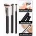BPTRKOM 3 Pieces Professional Make Up Contouring Brushes - Concealer Brush with Soft Synthetic Fibre Face Make Up Brushes for Creamy Foundation Powder or Liquid - Buy Online on GoSupps.com