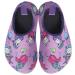 BomKinta Kids Water Shoes Boys Girls Barefoot Quick Dry Non-Slip Aqua Socks for Beach Swimming Pool 8-8.5 Toddler Mermaid