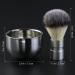 Premium Badger Hair Shaving Brush & Two-Layer Stainless Steel Shaving Bowl - Luxurious International Shipping - Buy Online on GoSupps.com